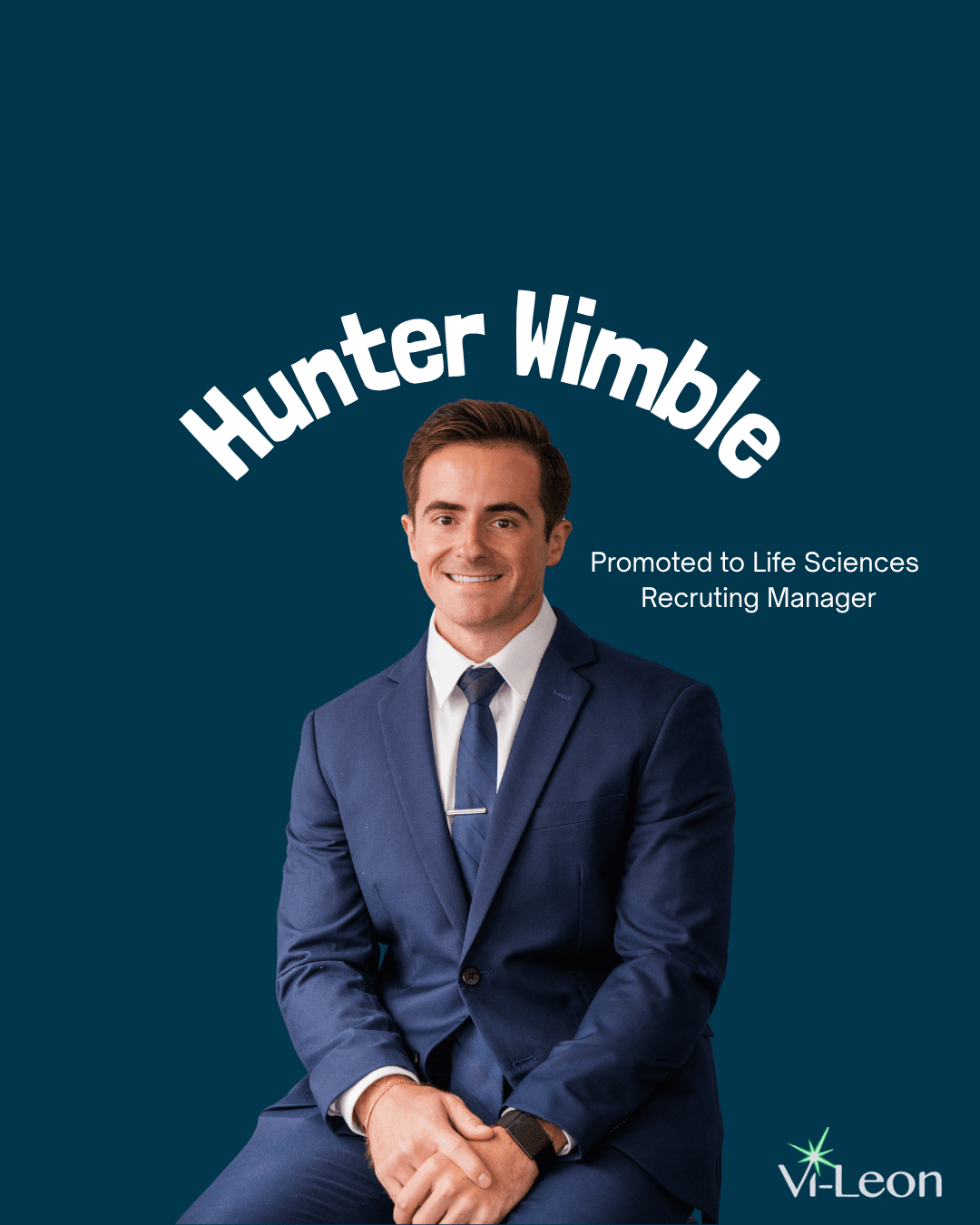 Hunter Promoted to Medical Device Recruiter Manager